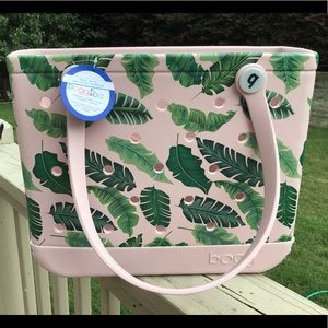Palm SMALL BOGG Bag & CUSTOM MONOGRAM